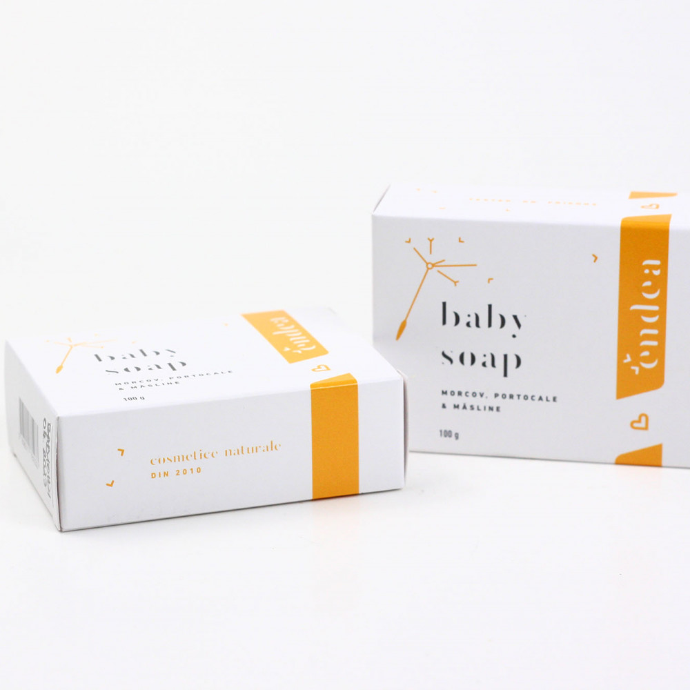 Săpun fin şi hidratant pentru copii - Baby Soap | Endea - Tested on friends